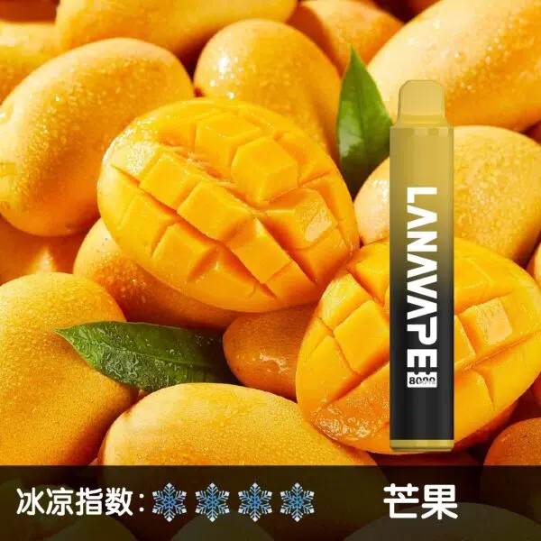 LANA ZOLT系列8000Puffs一次性可充電電子煙【南極冰】:圖片 5